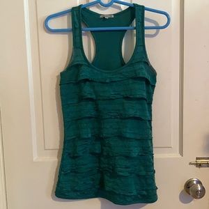 Thriftable Charlotte Russe Teal Race Backer Top 🦋